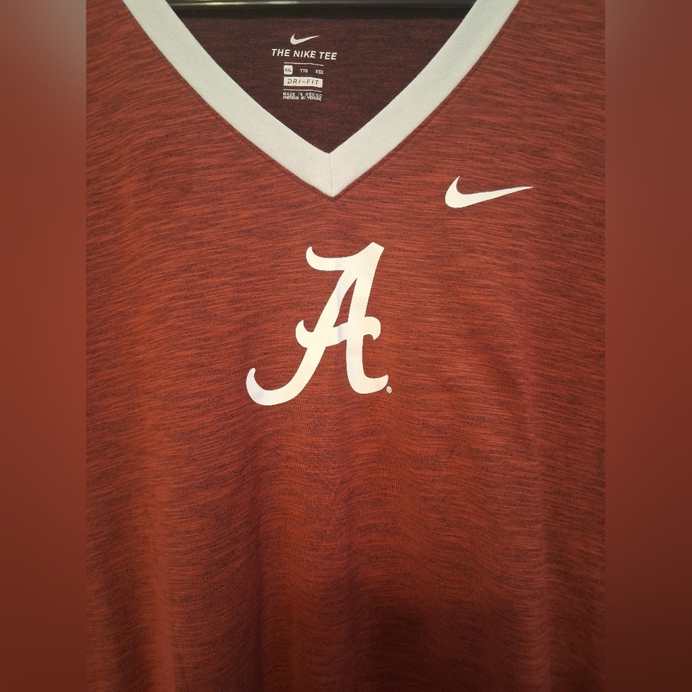 Nike Alabama Crimson Tide V- Neck Tee - Picture 5 of 6